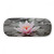 Pink Flowers Red Lotus Glasses Case Eyeglasses Hard Shell Storage Spectacle Box