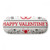 Red Black Happy Valentine's Day Glasses Case Eyeglasses Hard Shell Storage Spectacle Box