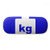 Weight Blue Square Warning Mark Glasses Case Eyeglasses Hard Shell Storage Spectacle Box
