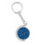 Angle Geometric Mathematical Science Rotatable Keyholder Ring Disc Accessories Chain Clip