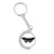 Black Butterfly Kite Rotatable Keyholder Ring Disc Accessories Chain Clip