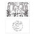 Culture Guanyin Chinese Character Figure New Year Festival Greeting Card Bless Message Present