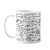 Geometry Mathematical Formulas Calculus Figure Mug Pottery Ceramic Coffee Porcelain Cup Tableware