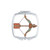 Sagittarius Constellation Zodiac Symbol Mirror Portable Compact Pocket Makeup Double Sided Glass