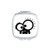 Universe Alien Monster Creature Mirror Portable Compact Pocket Makeup Double Sided Glass