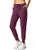 SANTINY Women's Joggers Pants with Pockets Drawstring Running Sweatpants for Women Lounge,Workout,Jogging-Burgundy-L-