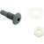 Waterway Plastics 806105117953 Button 1/4" Barb Gray Air Injector