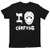 I Love Camping T Shirt Jason Voorhees 80s Slasher Horror Movie Tee -Large, Black-