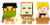 Minecraft Biome Settlers Series Mini Figure Desert 3-Pack