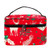 Inhomer Cosmetic Bag Merry Christmas Tree Leaves And Deer On A Red Travel Makeup Case Handy Toiletry Organizer Storage Box Inhomer Cosmetic Bag Merry Christmas Tree Leaves And Deer On A Red Travel Makeup Case Handy Toiletry Organizer Storage Box