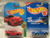 Hot Wheels HW Exotics Red Porsche 911 GT3 RS  and  Blue Porsche 930 592 Die Cast 1/64 Scale 2 Car Bundle