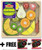 Cutting Fruit Set (18pcs): Wooden Play Food Set & 1 Melissa & Doug Scratch Art Mini-Pad Bundle (40211)