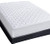 Twin Extra Long Size Quilted Fitted Waterproof Mattress Pad, Soft Mattress Protector for Twin XL Size Bed, Breathable Mattress Cover with Deep Pocket Stretches up to 16 Inches, White