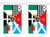 Pan Celtic Nations String 30 Flag Polyester Material Bunting - 9m -30'- Long