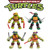 Ninja Turtles Set of 4 Pieces Teenage Turtles Action Figure Action Figures Ninja Turtles Toy Set-Teenage Mutant Ninja Turtle Action Doll for Children -1-