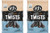 Rj's Licorice Choc Twists, 280g/9.9 oz, -Pack of 2- -Imported from Canada-