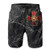 WSDISQX Templar Knight Logo Mens Casual Quick Dry Beach Shorts with Pockets White