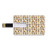 8GB USB Flash Thumb Drives Egyptian Bank Credit Card Shape Business Key U Disk Memory Stick Storage Cute Kids Design with Egyptian Cartoon Ancient Figures King Queen Myth Pattern Decorative,Multicolo