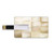 8GB USB Flash Thumb Drives Ivory Bank Credit Card Shape Business Key U Disk Memory Stick Storage Abstract Square Shaped Geometric Fractal Pattern Modern Shady Tone Artistic Display,Cream Beige Person