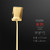 Stainless steel long handle spoon, ice spoon, stirring spoon, dessert spoon, coffee spoon, flat tip spoon and spoon, Flat-headed scoop