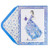 Papyrus Bella Pilar Celestial Chic Blank Card