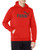 PUMA mens Essentials Big Logo Fleece Hoodie Hooded Sweatshirt, Puma Red, Large US