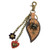 Chala Handbags Spider Charming Keychain