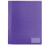 Herma File Folder A4 Purple Translucent Polypropylene Pack of 3 -19498-