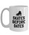 Figure Skater Gift - Figure Skating Mug - Ice Skating Present - Skates Before Dates