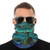 Mushroom Figures Seamless Face Mask Bandanas Headwear Headband Neck Gaiter Multifunctional Magic Scarf Balaclava for Outdoor Sport Dust Sun Wind White