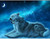 DIY 5D Diamond Painting Toolkit Diamond Painting Toolkit Diamond Rhinestone Cross Stitch Embroidery Figure Household Wall Decoration Crafts Two Wolves 40x50Cm