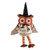 GALLERIE II Witch Owl Halloween Shelf Sitter Figure