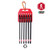 Protorq Long Impact Bit Set, T15-T40 TORX, 6-Inch Length, 6-Piece,Industrial Strength, 1/4" Hex Shank