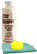 Collinite 855 Leather and Vinyl Wax -16 oz.-, Microfiber Cloth  and  Foam Pad -3 Items-