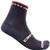 Castelli Rosso Corsa Pro 9 Sock Savile Blue, S/M - Men's