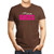 Idakoos Mina Rocks Moved Style T-Shirt Brown