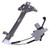 cciyu Rear Right Passengers Side Power Window Lift Regulator with Motor Assembly Replacement Replacement fit for 1997-2003 Pontiac Grand Prix 4 Door