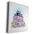 3dRose Florene - Victorian Images - print of Victorian home in light violet color - Museum Grade Canvas Wrap -cw-183764-1-