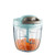Fruit Vegetable Onion Garlic Cutter Food Speedy Chopper Spiral Slicer Kitchen?Manual Pull Food Chopper, Hand Pull String Onion Chopper Dicer mini food processors-900ml