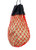 Easy-Fill Slow Feed Nylon Hay Bag with Drawstring Top Closure -Red-