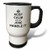 3dRose tm_233460_1 Keep Calm and Let Miguel Handle it funny personal name Travel Mug 14 oz