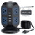 Power Strip Tower Surge Protector - 5M/16.4FT Surge Protector Power Strip with USB, Power Strip Extension Cord with 8 AC Outlets  and  4 USB Ports, Overload Protection, Short Circuit Protection.