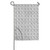 ParadiseDecor Geometric Personalized Garden Flag Home Decorative Outdoor Double Sided Flag Ornamental Buttons Rings 18" W x 27" L