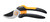 Fiskars 1057162 Solid Pruner Bypass, Black/Orange