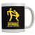 Teeburon Figure Skaters BALLS Mug 11 ounces ceramic