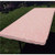 Light Pink Polyester Fitted Tablecloth,Cute Flowers Spiral Leaves Heart Figures Lovers Romantic Girls Ornate Design Decorative Rectangular Elastic Edge Fitted Table Cover,Fits Rectangular Tables 60x30