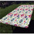 Mexican Decorations Polyester Fitted Tablecloth,Different Mexico Latin Sugar Skull with Flower and Branch Figures Artwork Rectangular Elastic Edge Fitted Table Cover,Fits Rectangular Tables 72x32" Mul