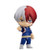 My Hero Academia Anime Character Todoroki Shoto Q Figure Nendoroid PVC Variable Action Decorative Toy