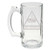 US Army - 2nd Armored Division SSI - Hell On Wheels Patch Etched Stein Glass 25oz, Mug