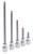 Genius Tools 3/8" Dr. 3/8" Hex Bit Socket, 50mmL - 312 plus3134